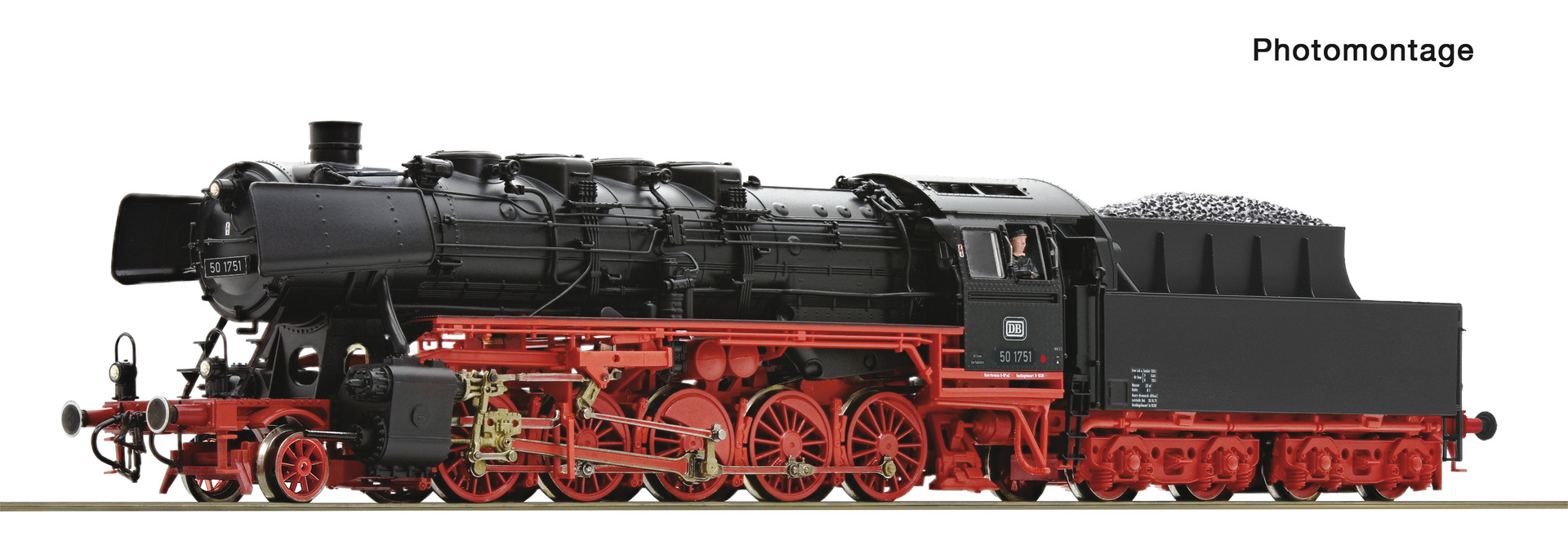 Roco 7120046 Dampflokomotive 50 1751