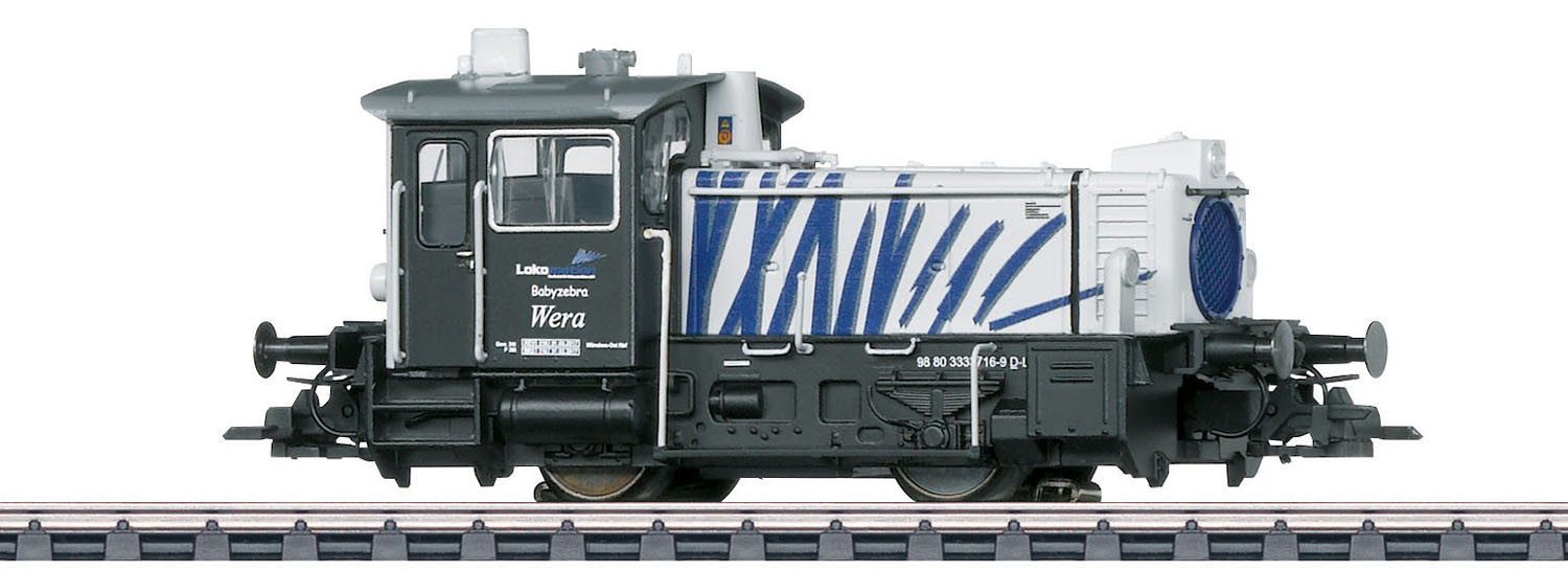 Märklin 36349 Diesellokomotive Baureihe 333 Lomo Ep. VI Spur H0