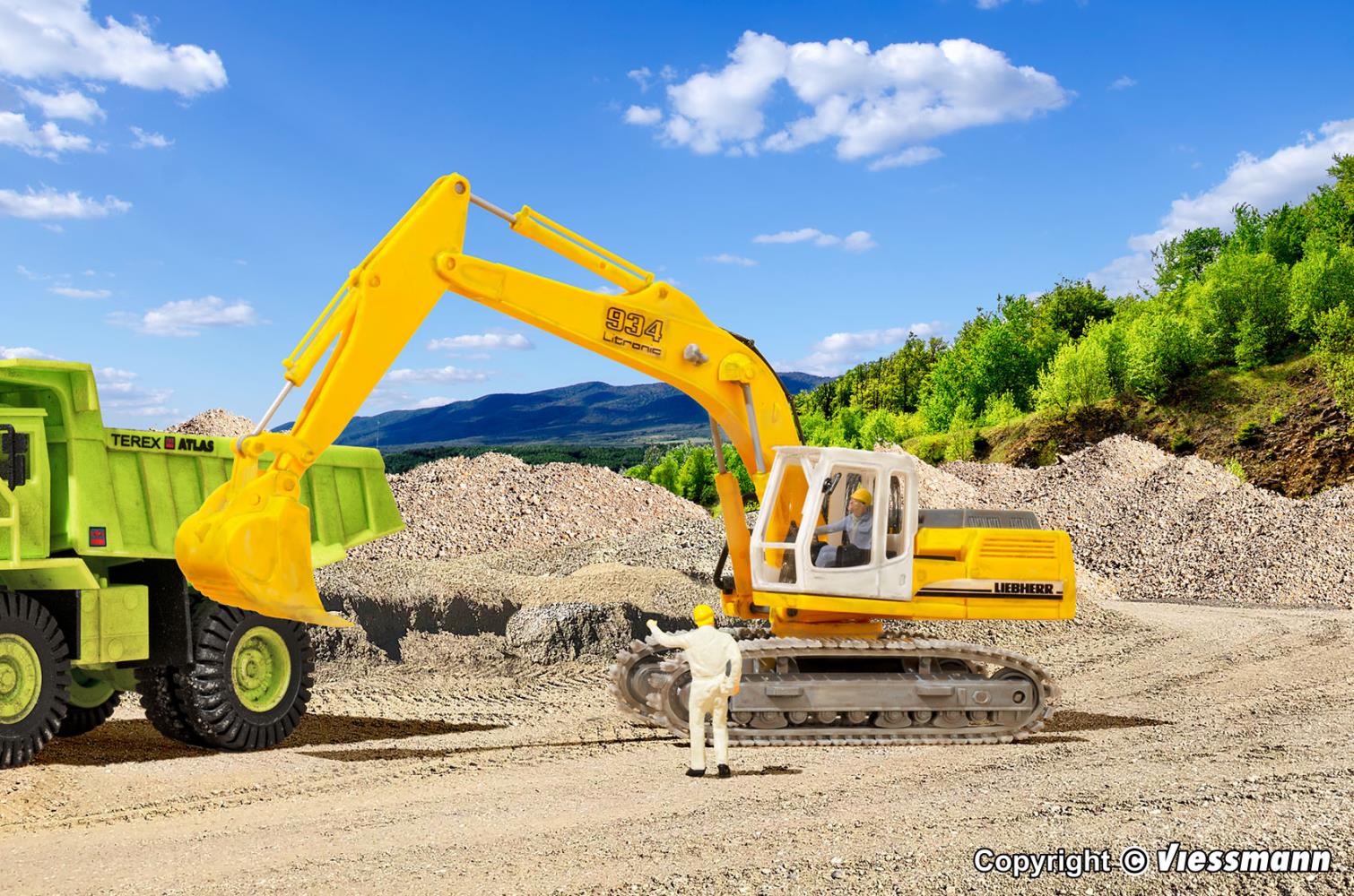 Kibri 11285 LIEBHERR R934 Litronic Hydraulikbagger 1:87 Spur H0