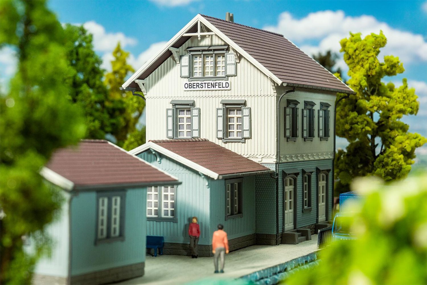 Faller 110138 Bahnhof Oberstenfeld 1:87 Spur H0 Bausatz Neu OVP