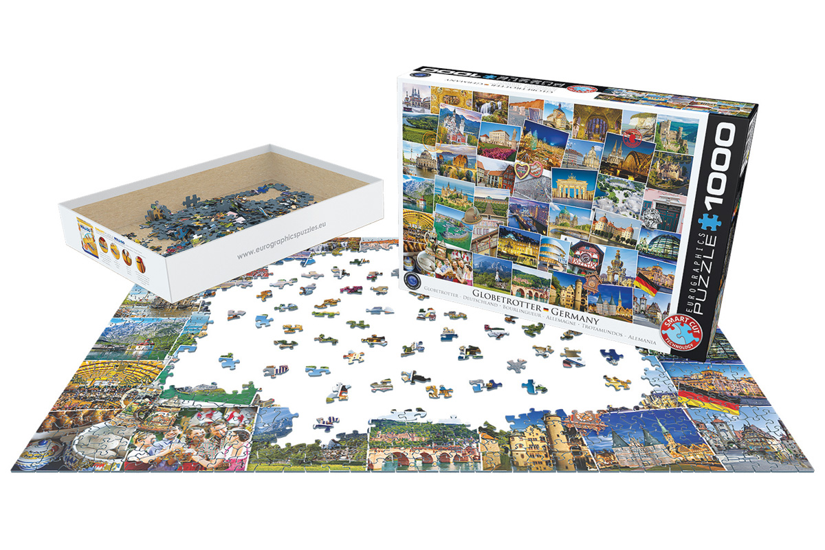 EUROGRAPHICS 6000-5465 Globetrotter Deutschland 1000 Teile Puzzle