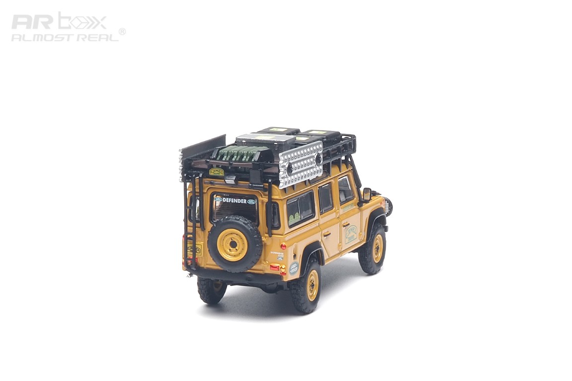 Almost Real 610323001 LAND ROVER DEFENDER 110 - "CAMEL TROPHY" 1:64