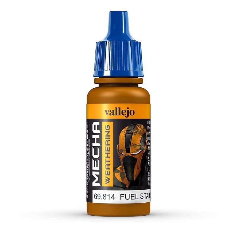 Vallejo 69814 Benzin-Flecken, glänzend, 17 ml