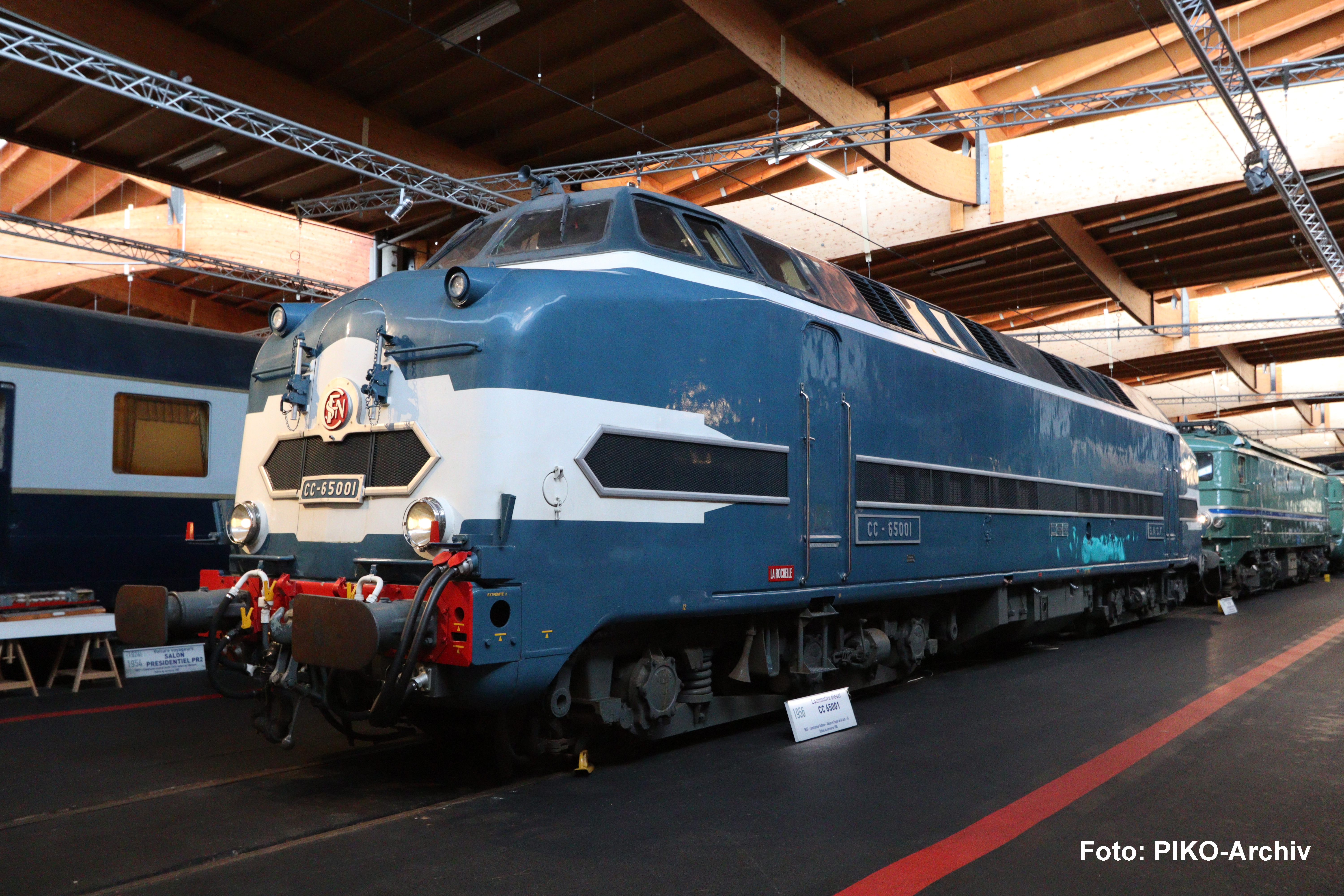 Piko 97542 Diesellok/Sound CC 65000 SNCF + PluX22 Dec.