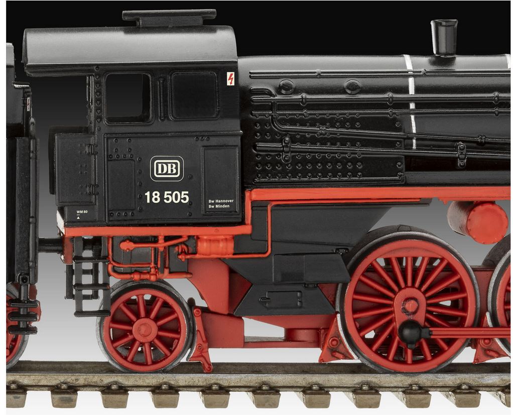 Revell 02167 Schnellzuglokomotive BR 18 505 Tender 2'3' T38 1:87