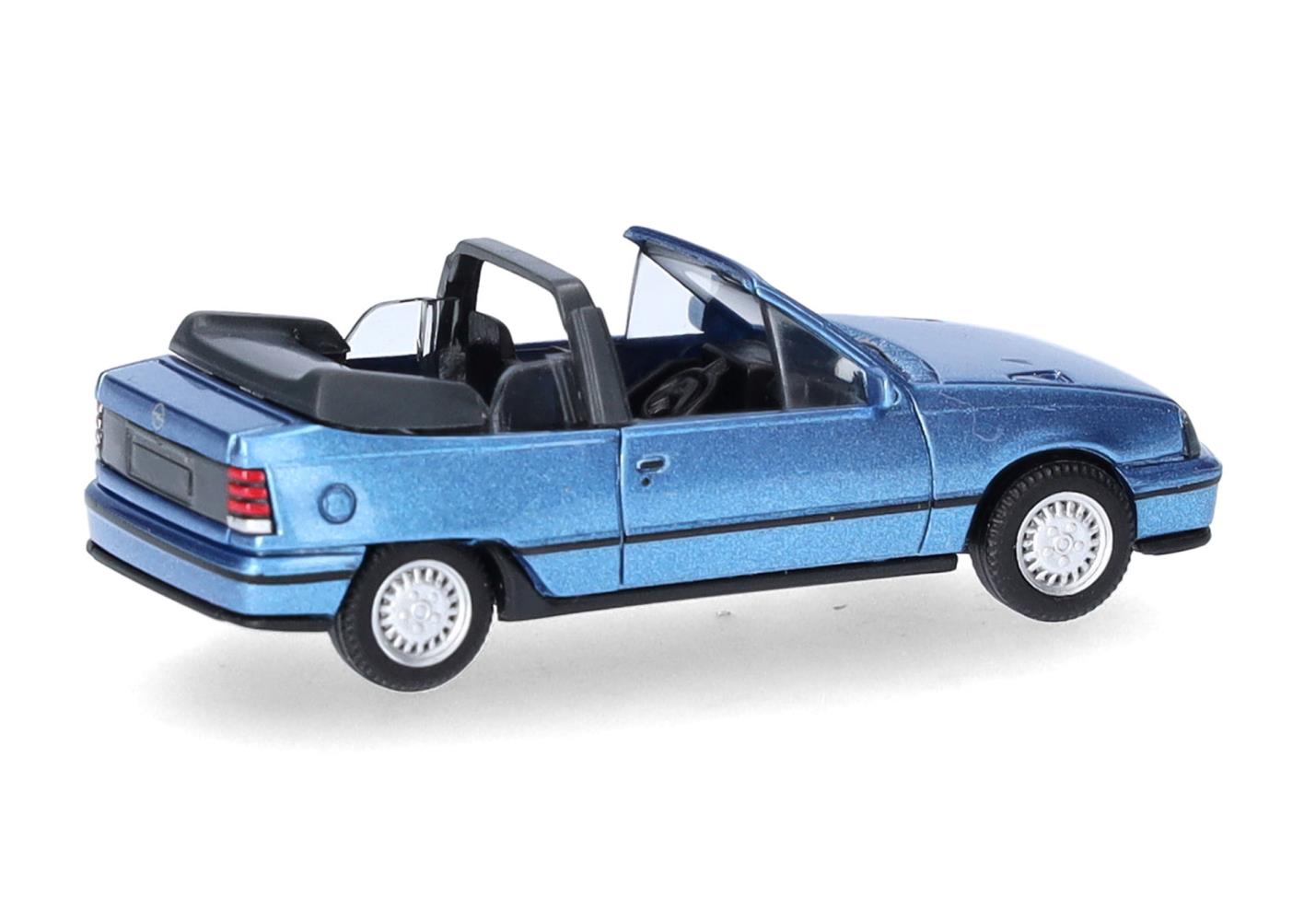 Herpa 430920 Opel Kadett E Gsi Cabrio laserblaumetallic 1:87 Neu