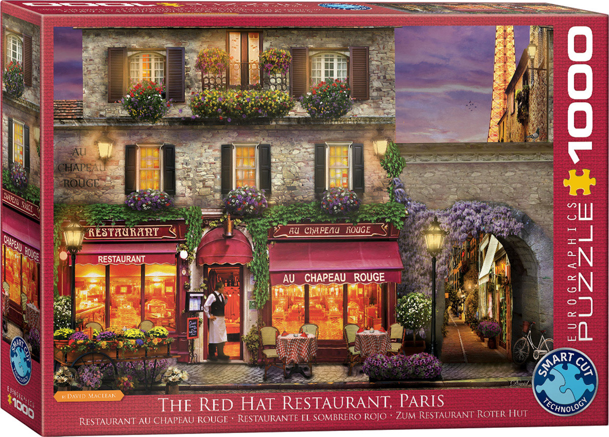 EUROGRAPHICS 6000-0963 Zum Chapeau Rouge Restaurant in Paris 1000 Teile