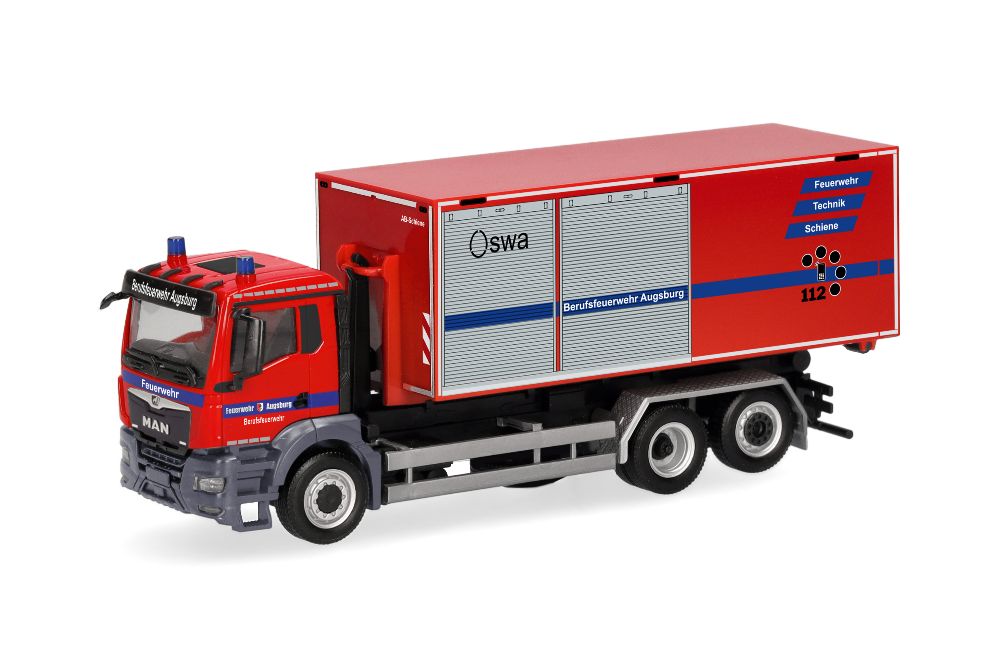 Herpa 099431 MAN TGS NN WeLaLKW FW Augsburg 1:87