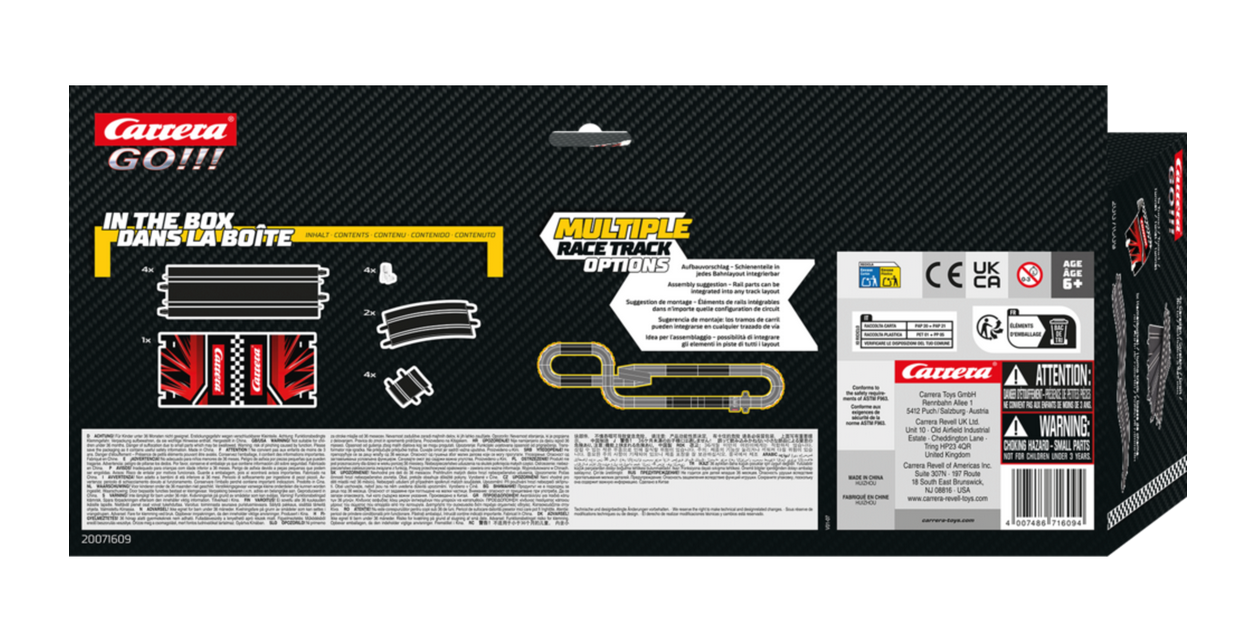 Carrera 20071609 Extension Pack - Super Hump Carrera GO!!! Neu OVP