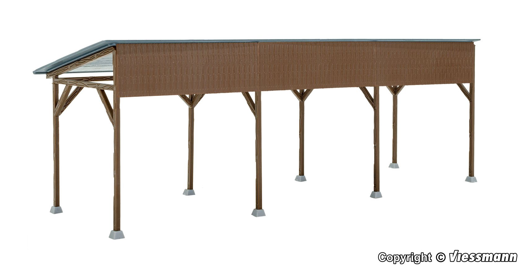 Kibri 38349 Holzcarport 1:87 Spur H0 Bausatz Neu OVP