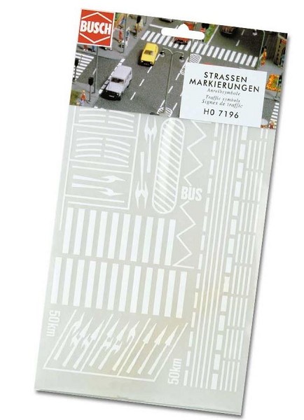 Busch 7196 Straßenmarkierung