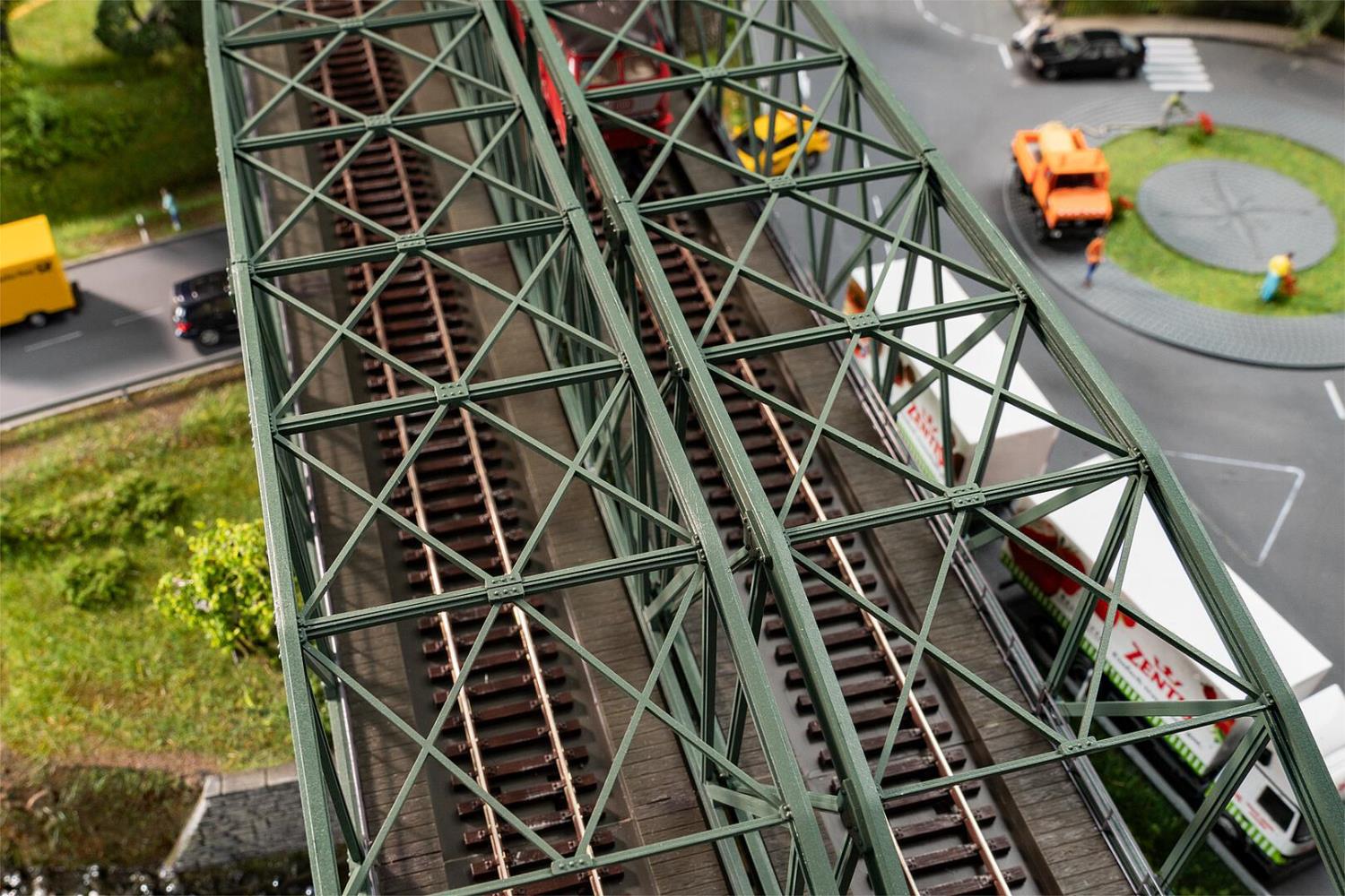 Faller 120507 Bogenbrücke 2-gleisig 1:87 Spur H0 Bausatz Neu OVP