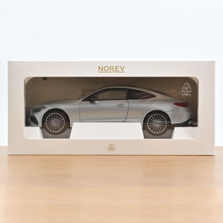Norev 183939 MB CLE Coupé 2024 Hightechsilber metallic 1:18 NEU