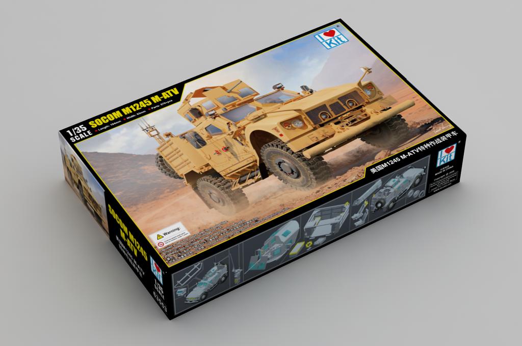 I LOVE KIT 63553 SOCOM M1245 M-ATV 1:35 Modellbausatz NEU OVP