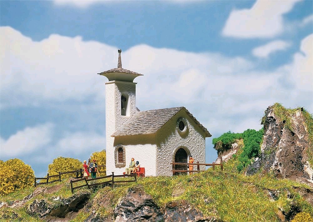 Faller 232263 Kirche Sils-Maria - Spur N 1:160 Spur N Neu OVP