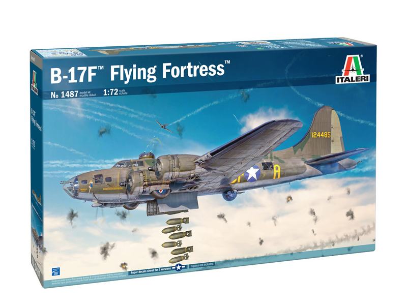 Italeri 1487 B-17F Flyng Fortress 1:72 Modellbausatz NEU OVP