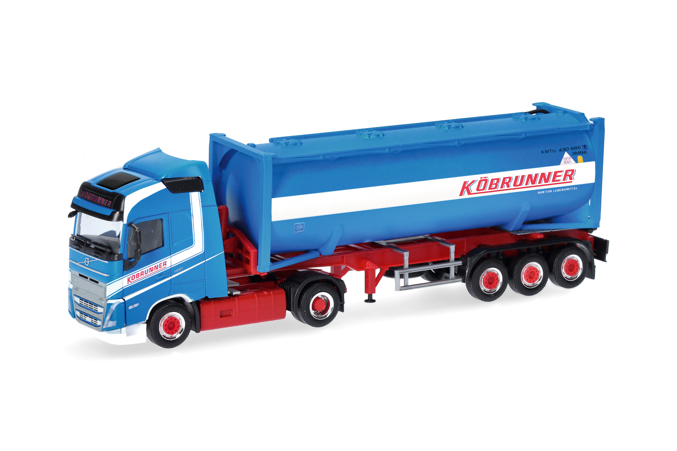 Herpa 320986 Volvo FH GL 20 30ft DruSiloSz
