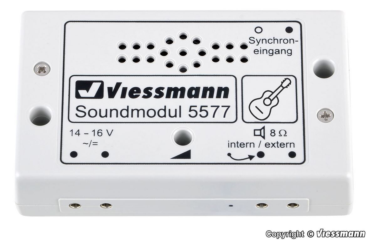 Viessmann 5577 Soundmodul Straßengitarrist - Neu - OVP