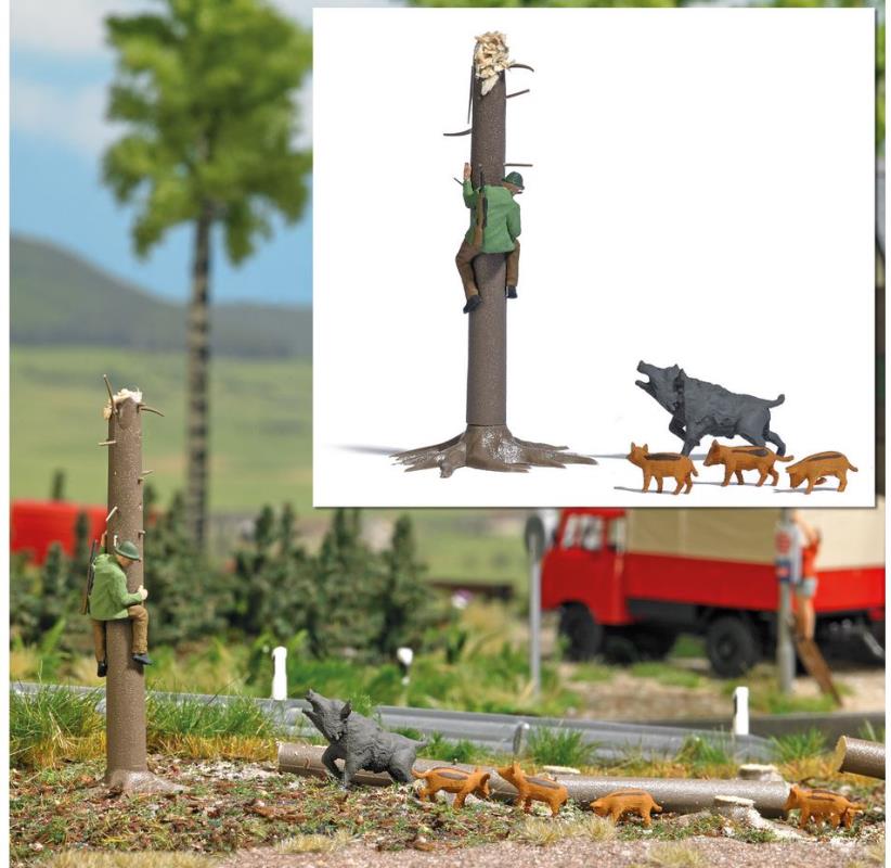 Busch 7958 Action-Set: Verfolgt - Spur H0 - Neu - OVP