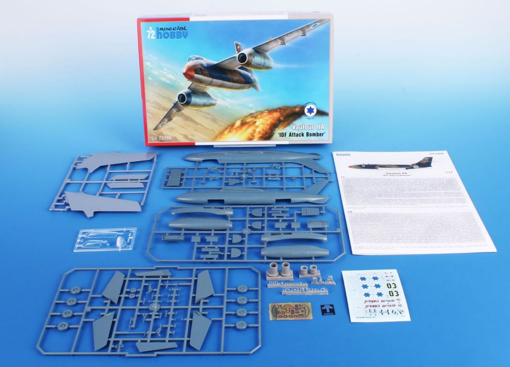 Special Hobby 72096 Vautour IIA ‘IDF Attack Bomber’ 1:72 Bausatz Neu OVP