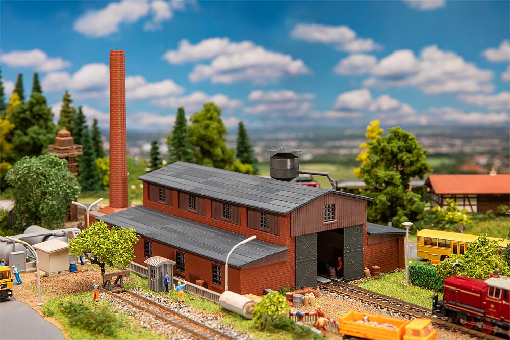 Faller 231720 Fabrik mit Schornstein 1:160 Spur N Bausatz Neu OVP