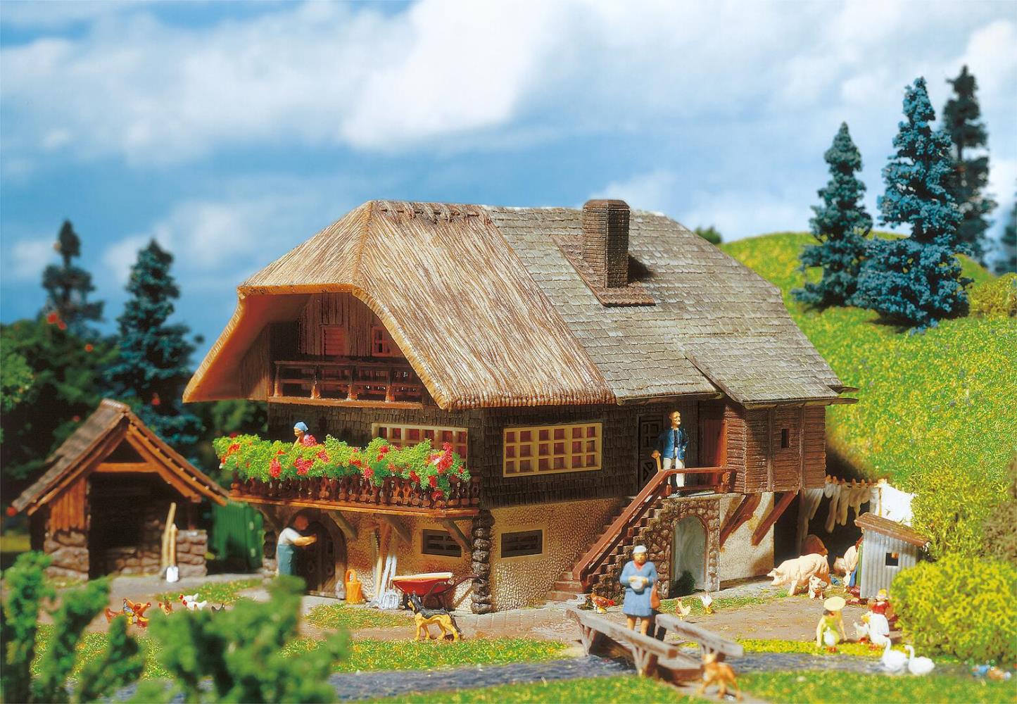 Faller 131324 Schwarzwälder Bauernhaus 1:87 Spur H0 Bausatz NEU