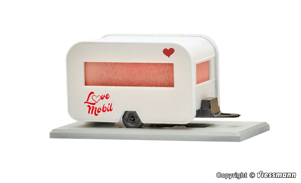 Viessmann 1290 Love Mobil mit LED-Beleuchtung bewegt 1:87 Spur H0