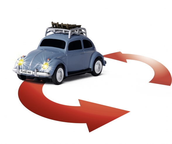 Carson 500504149 VW Beetle Wintersport Vers.2.4G 100% RTR Spur H0