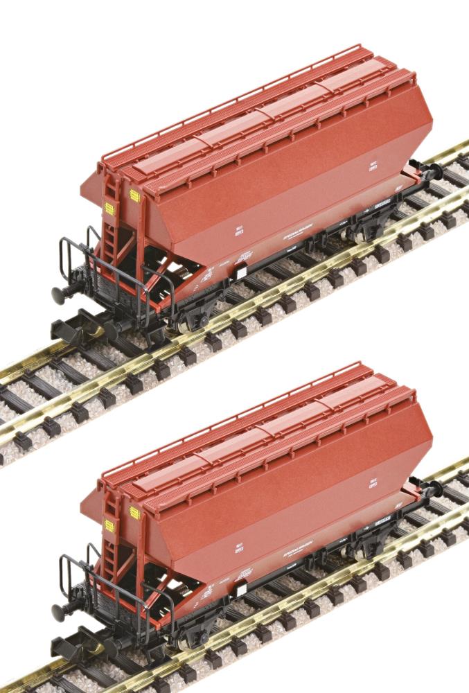 Fleischmann 830310 2-tlg. Set: Getreidesilowagen BLS 1:160 Spur N DC Neu