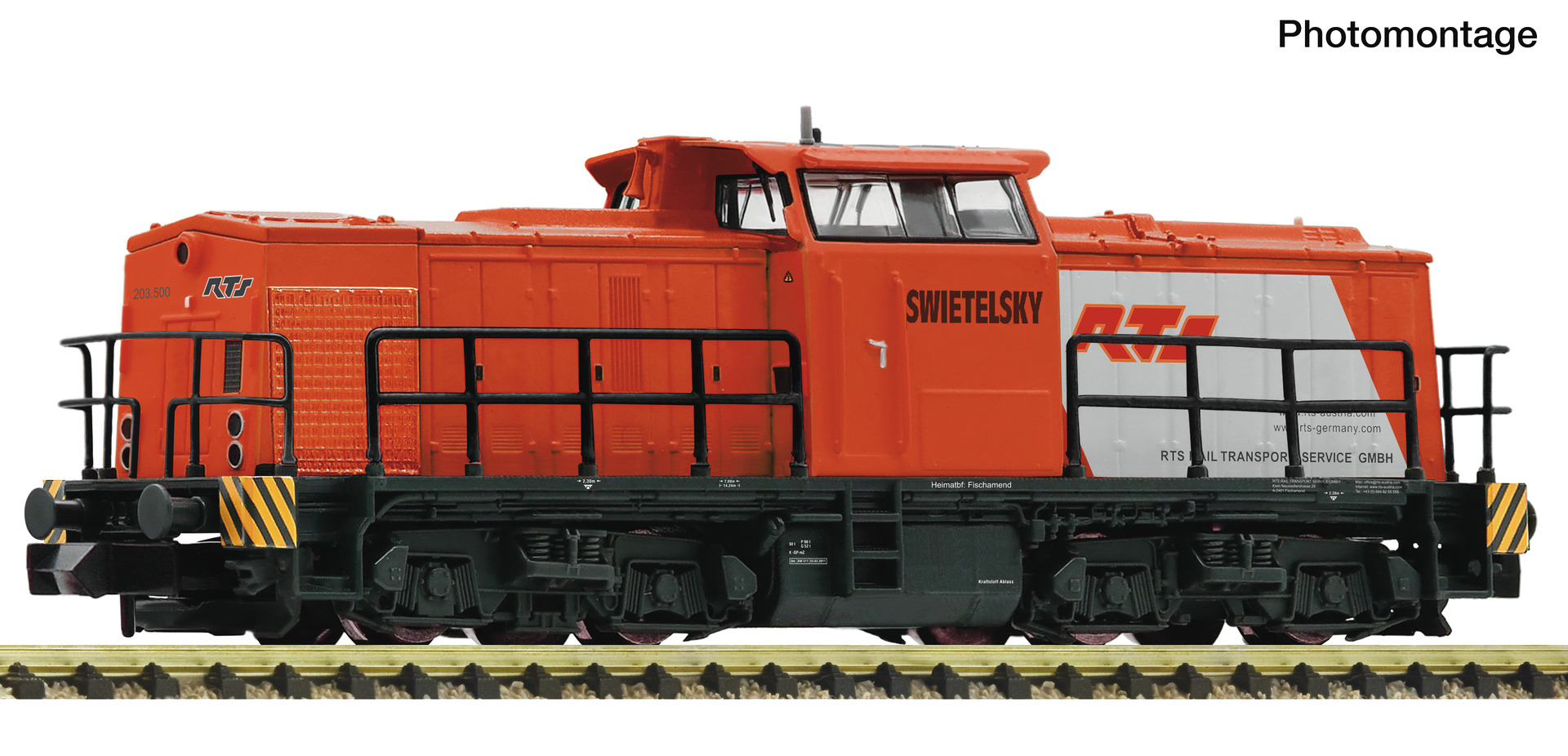 Fleischmann 7360035 Diesellokomotive 203 500-4