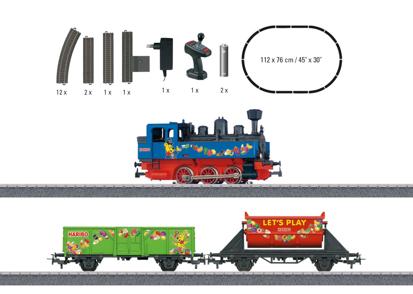 Märklin 29132 Start up Startpackung HARIBO 1:87 Spur H0 AC Neu