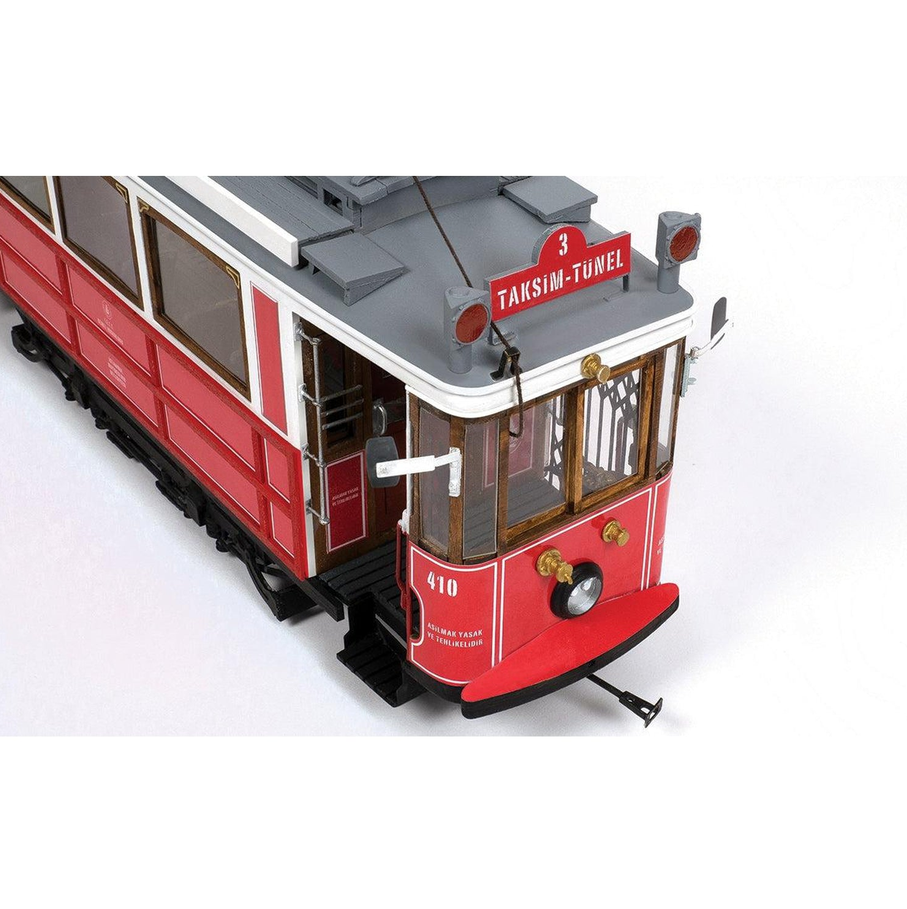 OcCre 53010 Istanbul Straßenbahn 1:24 Holzmodellbausatz NEU OVP