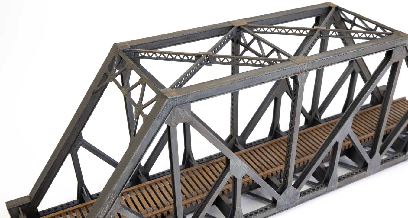 Walthers 933-4511 Eisen-Fachwerk-Brücke 1:87 Spur H0 Bausatz Neu OVP