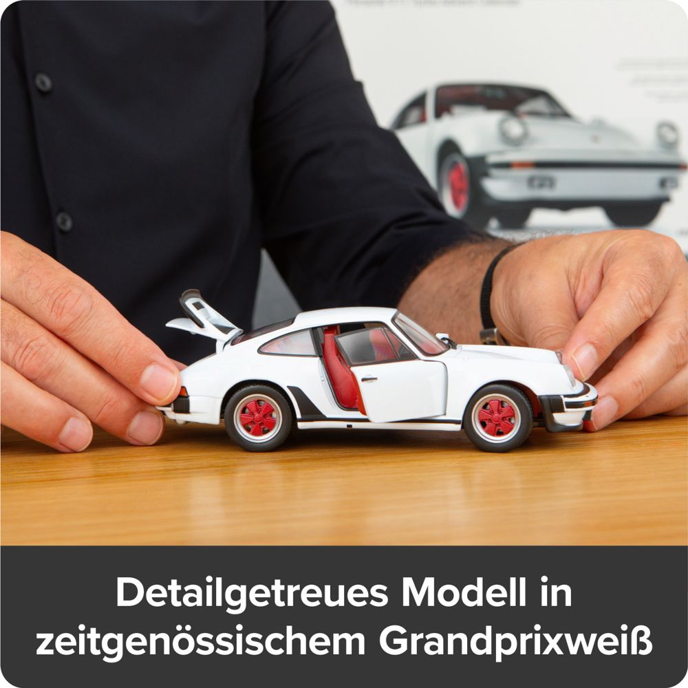 Franzis 67322 Porsche 911 Turbo Grandprixweiß Adventskalender 1:24