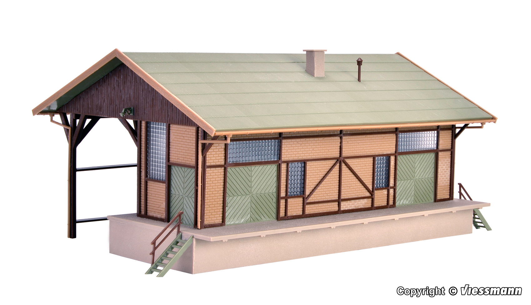 Vollmer 45700 Güterschuppen 1:87 Spur H0 Bausatz Neu OVP