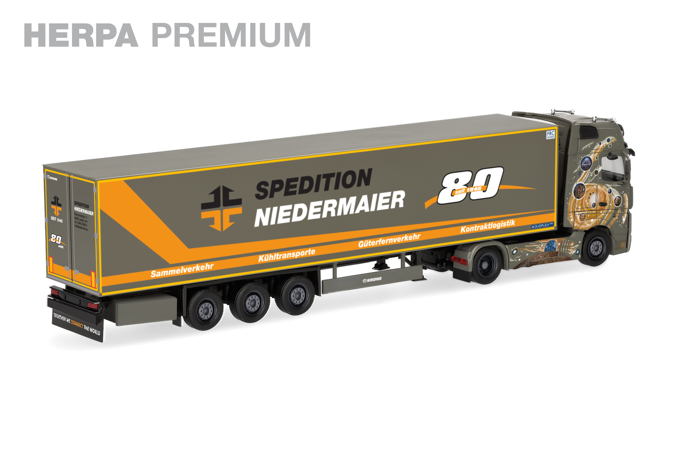 Herpa 952040 MB A 18 L GS Sz Niedermaier 80