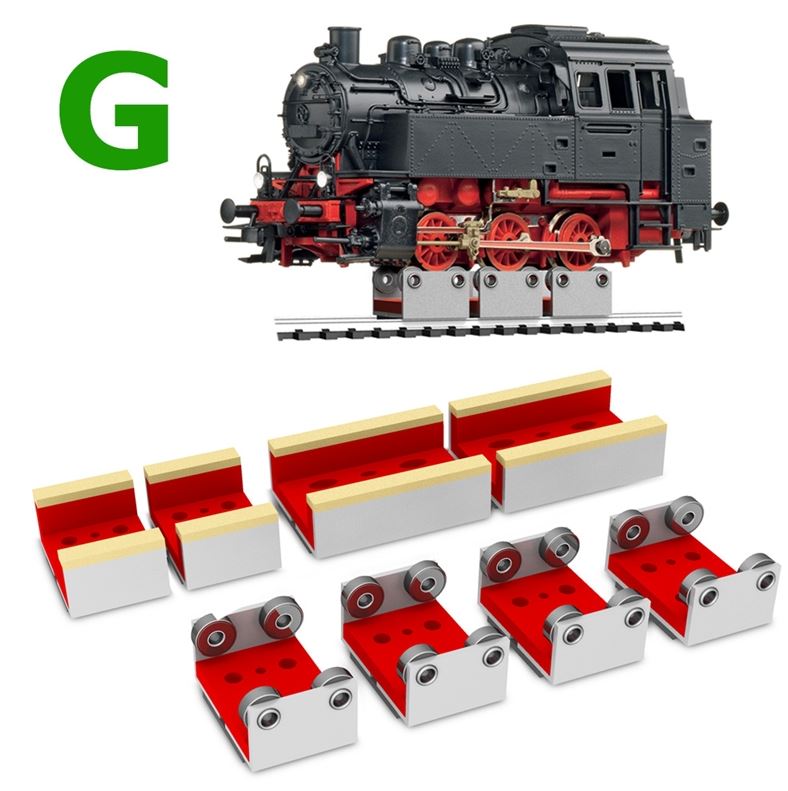 Proses RR-G-04 Set mit 4 Rollböcke für Spur G - Neu - OVP