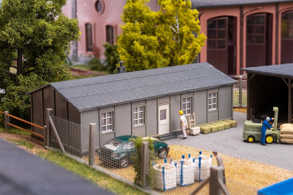 Faller 191842 Baracke mit Kohleschuppen 1:87 Spur H0 Bausatz NEU
