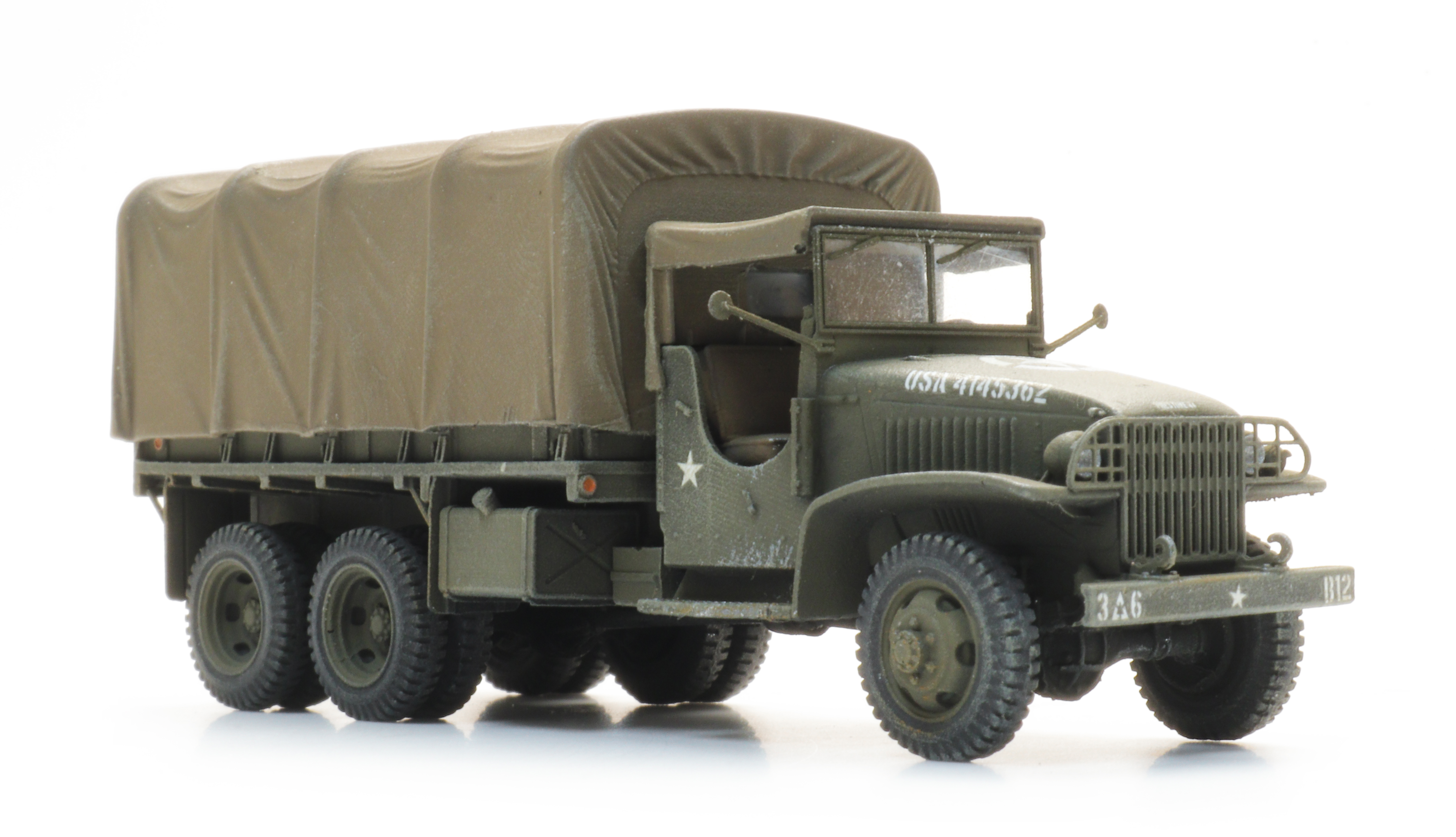 Artitec 1870214 US GMC CCKW-353 US Army mit Plane