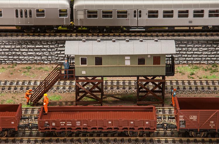Faller 120112 Behelfsstellwerk - 1:87 Spur H0 - Bausatz - Neu - OVP
