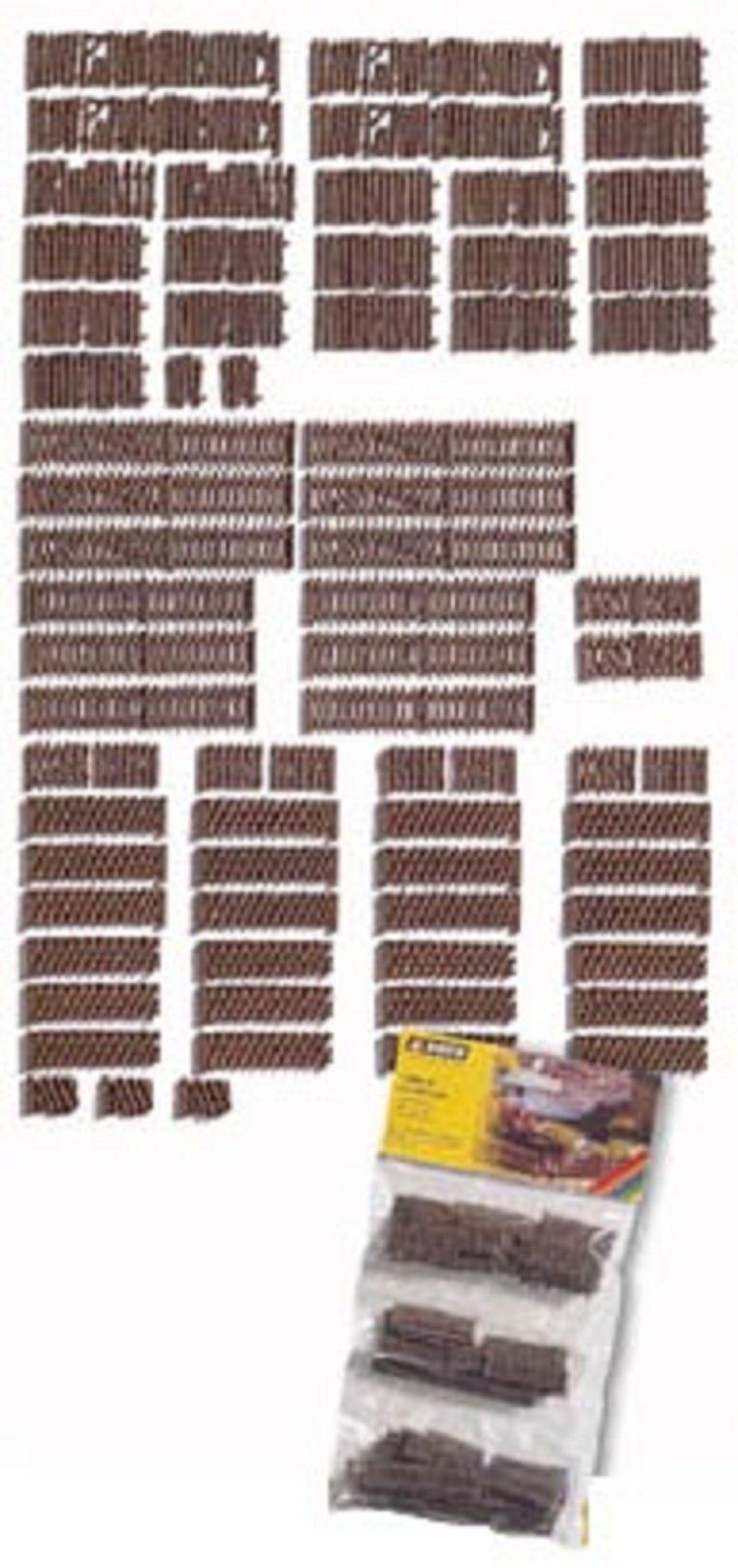 Noch 33096 Gartenzäune Großpackung - 1:160 - Spur N