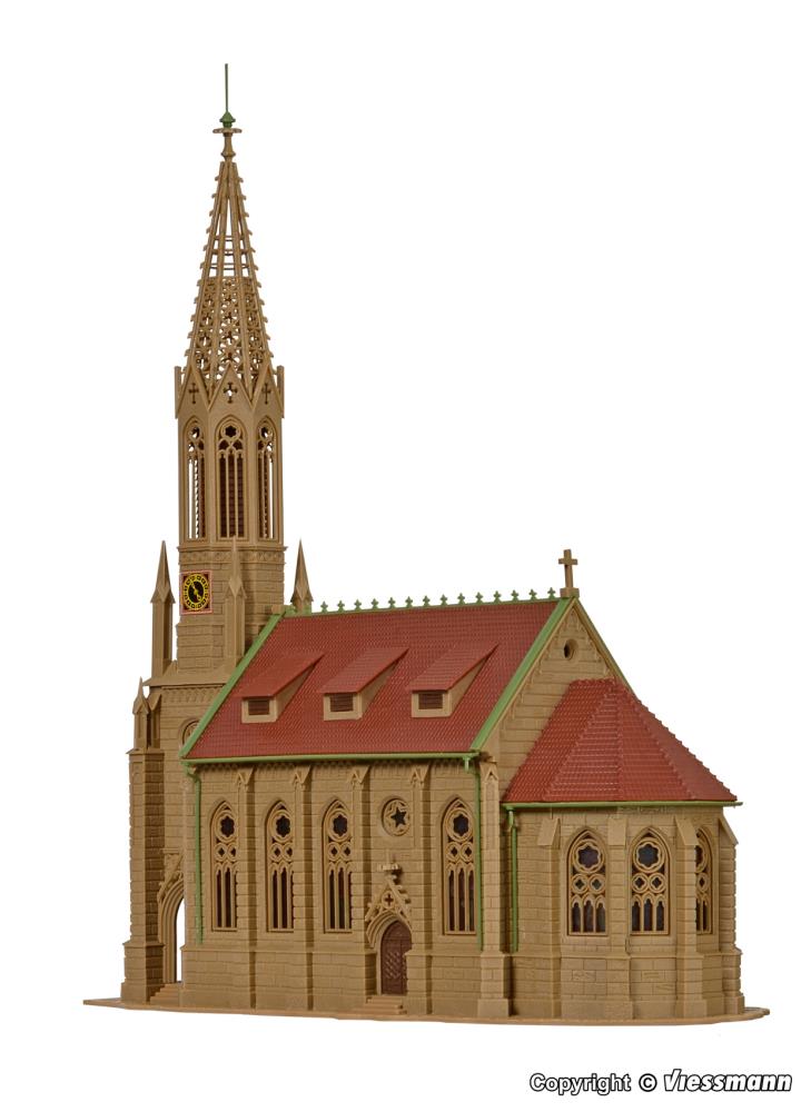 Vollmer 47760 Stadtkirche Stuttgart-Berg - Spur N - Bausatz - Neu