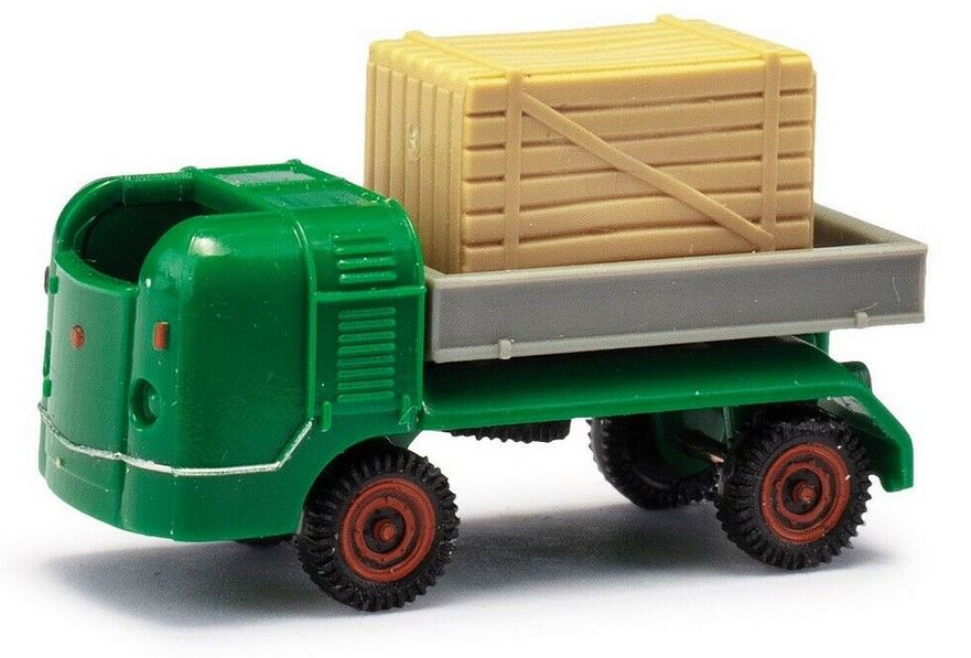Busch 211003311 Dreiseitenkipper/Kiste - 1:120 - grün