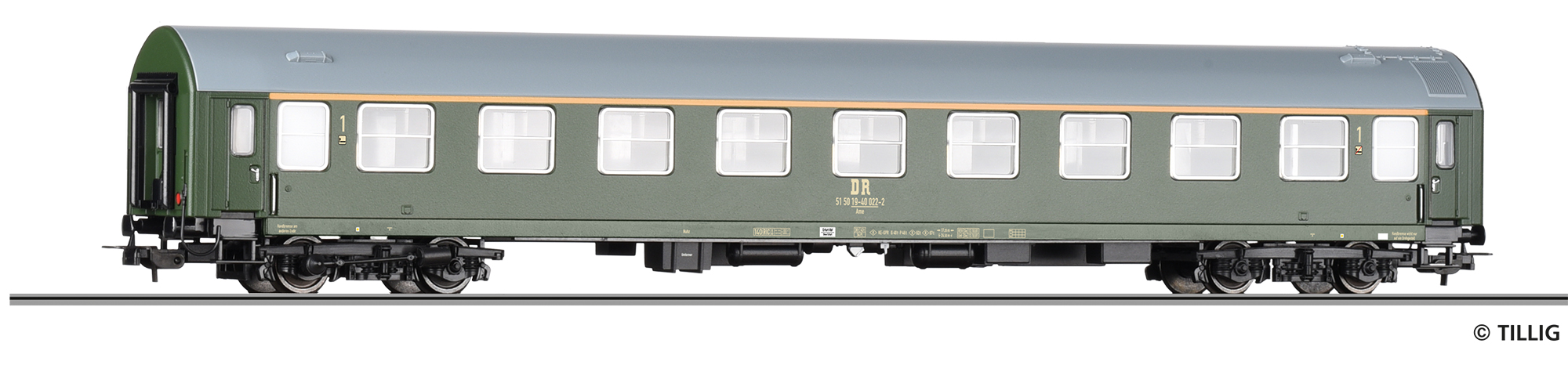Tillig 75023 Reisezugwagen 1. Klasse Am der DR