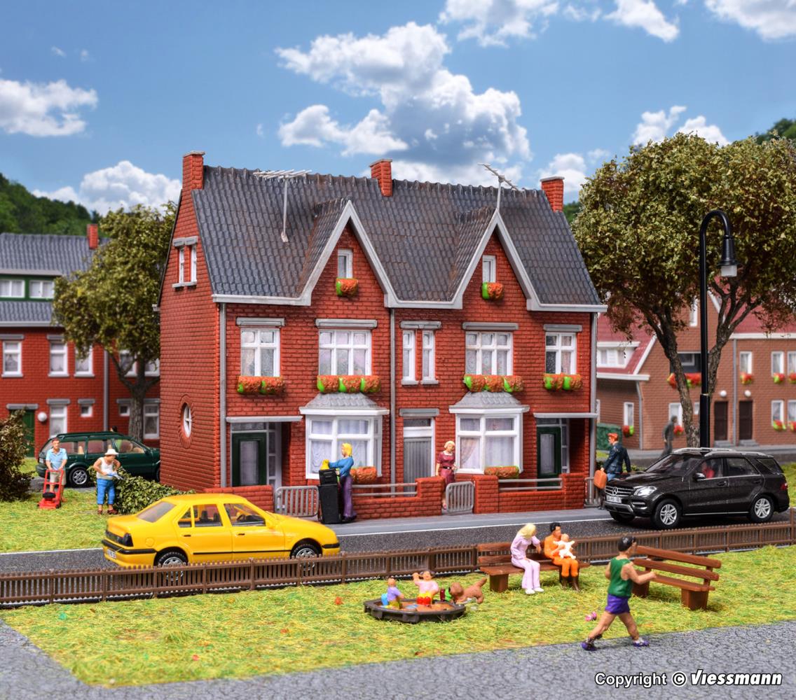 Kibri 38323 Haus Bussardstraße 1:87 Spur H0 Bausatz Neu OVP