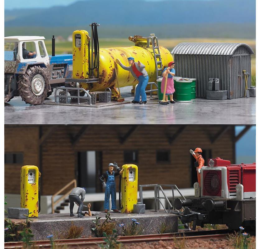 Busch 1413 Diesel Tankstelle
