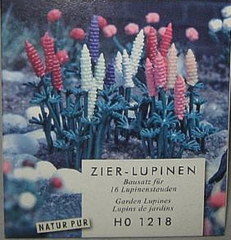 Busch 1218 Zier-Lupinen Spur H0 1:87
