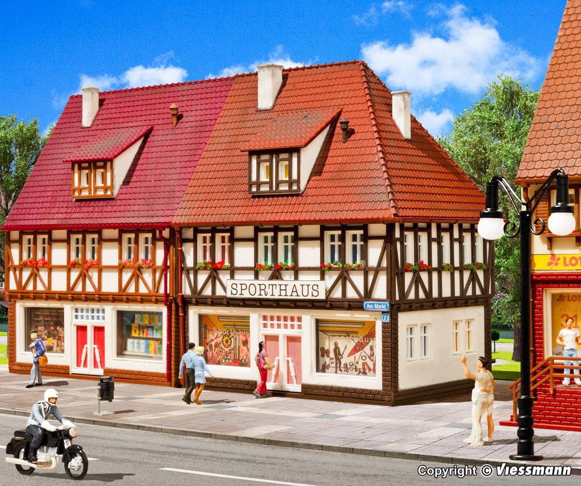 Vollmer 43651 Sportgeschäft 1:87 Spur H0 Bausatz Neu OVP