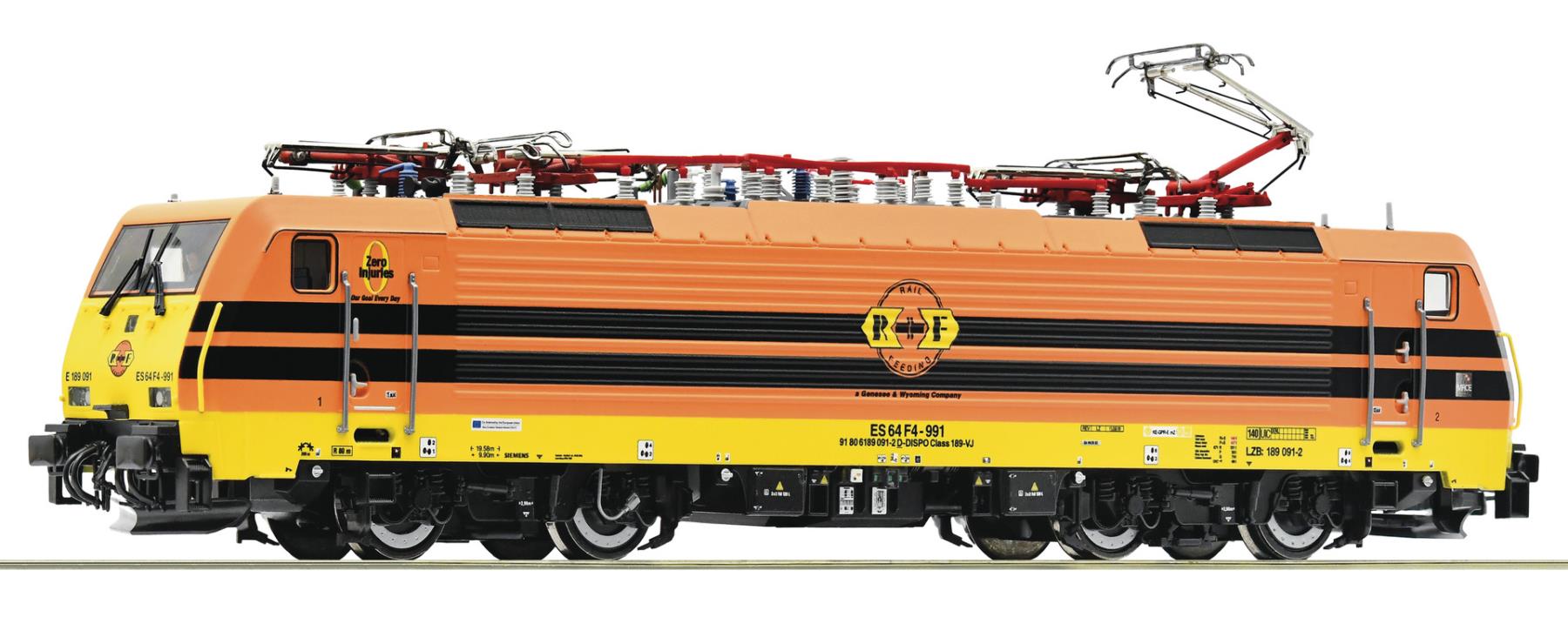 Roco 70693 Elektrolokomotive 189 091-2 RRF 1:87 Spur H0 DCC