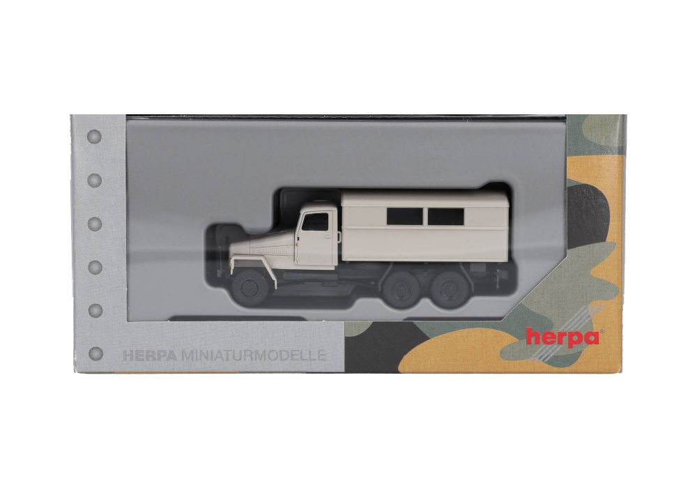 Herpa 747325 IFA G5 Koffer-LKW sandbeige 1:87 Spur H0 NEU OVP